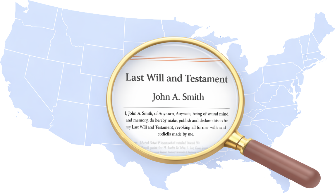 Search for will from the United States