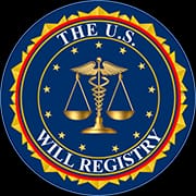 The U.S. Will Registry Seal